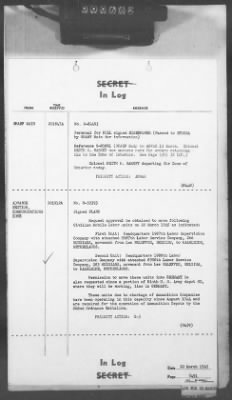 2 - Miscellaneous File > 411 - Cables - In Log, ETOUSA (Gen Lee), Mar 12-24, 1945