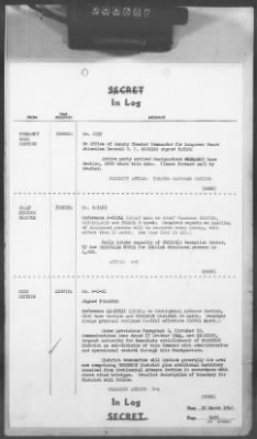 Thumbnail for 2 - Miscellaneous File > 411 - Cables - In Log, ETOUSA (Gen Lee), Mar 12-24, 1945