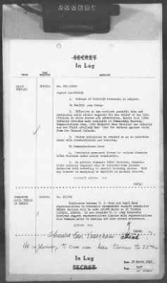 2 - Miscellaneous File > 411 - Cables - In Log, ETOUSA (Gen Lee), Mar 12-24, 1945