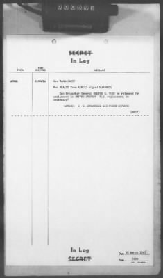 2 - Miscellaneous File > 411 - Cables - In Log, ETOUSA (Gen Lee), Mar 12-24, 1945