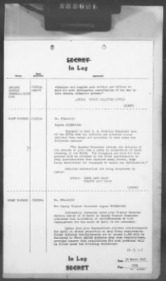 Thumbnail for 2 - Miscellaneous File > 412 - Cables - In Log, ETOUSA (Gen Lee), Mar 25-31, 1945