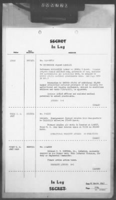 Thumbnail for 2 - Miscellaneous File > 412 - Cables - In Log, ETOUSA (Gen Lee), Mar 25-31, 1945