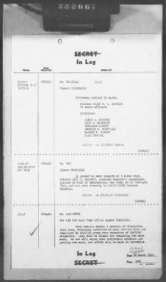 Thumbnail for 2 - Miscellaneous File > 412 - Cables - In Log, ETOUSA (Gen Lee), Mar 25-31, 1945