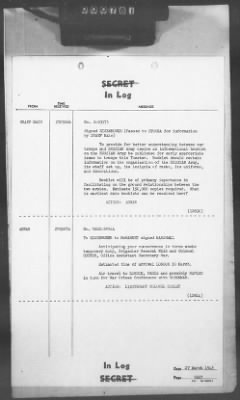 Thumbnail for 2 - Miscellaneous File > 412 - Cables - In Log, ETOUSA (Gen Lee), Mar 25-31, 1945