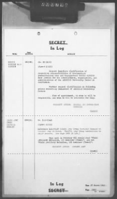 Thumbnail for 2 - Miscellaneous File > 412 - Cables - In Log, ETOUSA (Gen Lee), Mar 25-31, 1945