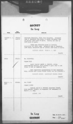 Thumbnail for 2 - Miscellaneous File > 412 - Cables - In Log, ETOUSA (Gen Lee), Mar 25-31, 1945