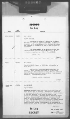 Thumbnail for 2 - Miscellaneous File > 412 - Cables - In Log, ETOUSA (Gen Lee), Mar 25-31, 1945