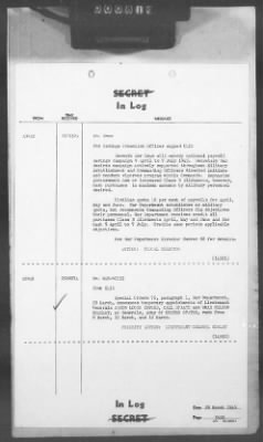 Thumbnail for 2 - Miscellaneous File > 412 - Cables - In Log, ETOUSA (Gen Lee), Mar 25-31, 1945