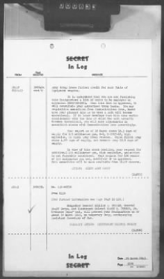 Thumbnail for 2 - Miscellaneous File > 412 - Cables - In Log, ETOUSA (Gen Lee), Mar 25-31, 1945