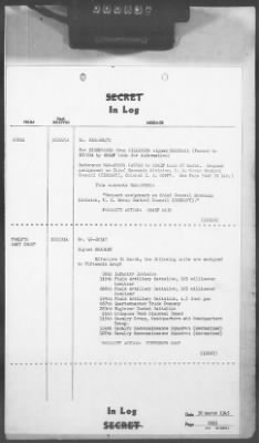 Thumbnail for 2 - Miscellaneous File > 412 - Cables - In Log, ETOUSA (Gen Lee), Mar 25-31, 1945