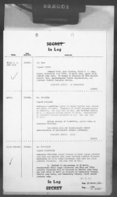 Thumbnail for 2 - Miscellaneous File > 412 - Cables - In Log, ETOUSA (Gen Lee), Mar 25-31, 1945