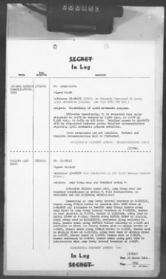 Thumbnail for 2 - Miscellaneous File > 412 - Cables - In Log, ETOUSA (Gen Lee), Mar 25-31, 1945