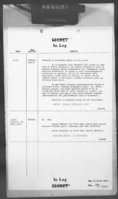 Thumbnail for 2 - Miscellaneous File > 412 - Cables - In Log, ETOUSA (Gen Lee), Mar 25-31, 1945