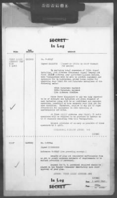 2 - Miscellaneous File > 413 - Cables - In Log, ETOUSA (Gen Lee), Apr 1-11, 1945