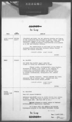 2 - Miscellaneous File > 413 - Cables - In Log, ETOUSA (Gen Lee), Apr 1-11, 1945