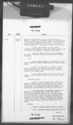 2 - Miscellaneous File > 413 - Cables - In Log, ETOUSA (Gen Lee), Apr 1-11, 1945