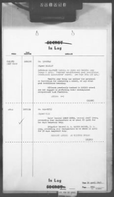 2 - Miscellaneous File > 413 - Cables - In Log, ETOUSA (Gen Lee), Apr 1-11, 1945