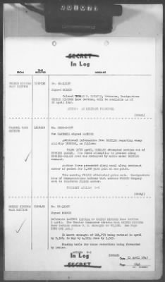 2 - Miscellaneous File > 413 - Cables - In Log, ETOUSA (Gen Lee), Apr 1-11, 1945