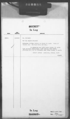 Thumbnail for 2 - Miscellaneous File > 414 - Cables - In Log, ETOUSA (Gen Lee), Apr 12-22, 1945