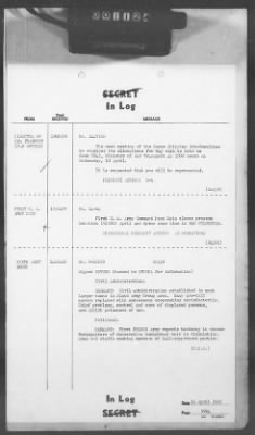 Thumbnail for 2 - Miscellaneous File > 414 - Cables - In Log, ETOUSA (Gen Lee), Apr 12-22, 1945