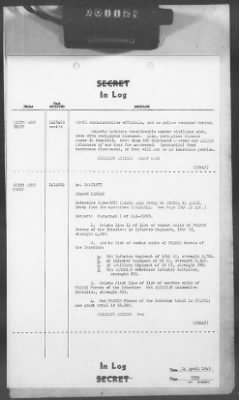 Thumbnail for 2 - Miscellaneous File > 414 - Cables - In Log, ETOUSA (Gen Lee), Apr 12-22, 1945