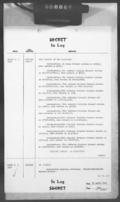 Thumbnail for 2 - Miscellaneous File > 414 - Cables - In Log, ETOUSA (Gen Lee), Apr 12-22, 1945