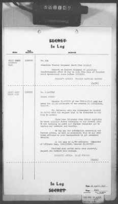 Thumbnail for 2 - Miscellaneous File > 414 - Cables - In Log, ETOUSA (Gen Lee), Apr 12-22, 1945