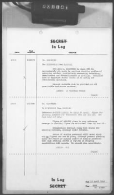 Thumbnail for 2 - Miscellaneous File > 414 - Cables - In Log, ETOUSA (Gen Lee), Apr 12-22, 1945