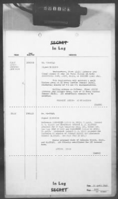 2 - Miscellaneous File > 414 - Cables - In Log, ETOUSA (Gen Lee), Apr 12-22, 1945