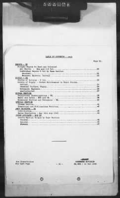 Thumbnail for 2 - Miscellaneous File > 421 - Statistical Summary, SOS, ETOUSA, October 1943