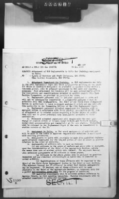 Thumbnail for 2 - Miscellaneous File > 374 - Plan for Services of Supply, Vol I Manpower