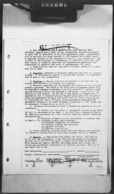 Thumbnail for 2 - Miscellaneous File > 374 - Plan for Services of Supply, Vol I Manpower