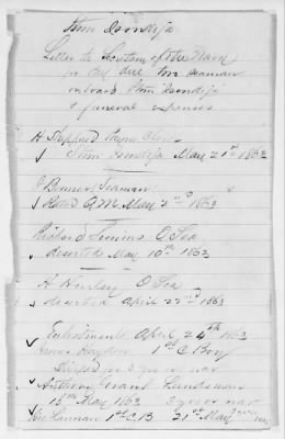 Thumbnail for NA - Complements, rolls, lists of persons serving in or with vessels or stations > C.S.S. New Orleans-Yorktown