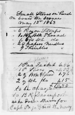 Thumbnail for NA - Complements, rolls, lists of persons serving in or with vessels or stations > C.S.S. New Orleans-Yorktown