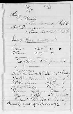 Thumbnail for NA - Complements, rolls, lists of persons serving in or with vessels or stations > C.S.S. New Orleans-Yorktown