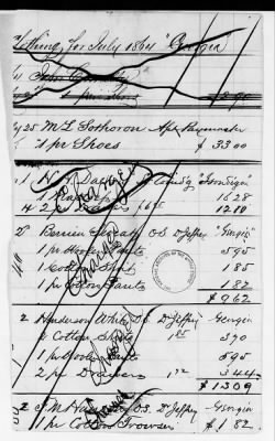 Thumbnail for NA - Complements, rolls, lists of persons serving in or with vessels or stations > C.S.S. New Orleans-Yorktown