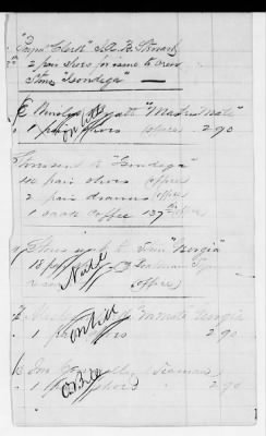 Thumbnail for NA - Complements, rolls, lists of persons serving in or with vessels or stations > C.S.S. New Orleans-Yorktown