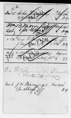 Thumbnail for NA - Complements, rolls, lists of persons serving in or with vessels or stations > C.S.S. New Orleans-Yorktown