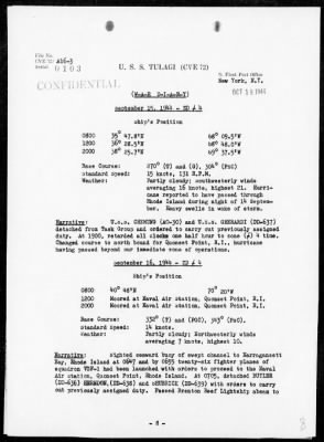 USS TULAGI > War Diary, 9/1-30/44