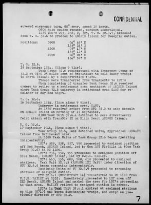 COM LST FLOT 14 > War Diary, 9/1-30/44