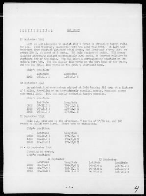 USS YDG-8 > War Diary, 9/1-30/44