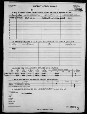 VPB-102 & VPB-116 > VPB 102 ACA Form Rep #8 & VPB 116 ACA Form Reps Nos 26-29 - Rep of Ops Against Enemy Shipping & Aircraft in the Bonin Is, 10/10-12/44