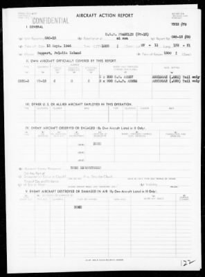 Thumbnail for COM AIR GR 13 > ACA Reps of Air Ops in the Caroline & Palau Is, 9/6-18/44