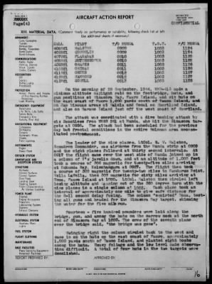 Thumbnail for VMB-413 > ACA Form Reps Nos 118 & 120 - 122 - Rep of Bombing, Strafing & Heckling Missions in the Bougainville-Choiseul Area - 9/26-30/44