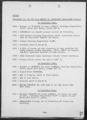 Thumbnail for COM PHIB GR 3 > Rep of Participation in Amphibious Ops the Capture of Leyte Is, Philippines, 9/15/44-10/23/44