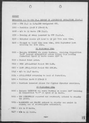 Thumbnail for COM PHIB GR 3 > Rep of Participation in Amphibious Ops the Capture of Leyte Is, Philippines, 9/15/44-10/23/44