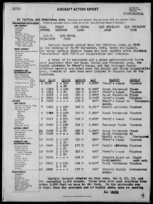 Thumbnail for VMB-413 > ACA Form Reps #117 & #119 - Rep of Heckling Missions Against the Kahili Area, Bougainville, 9/21-23/44