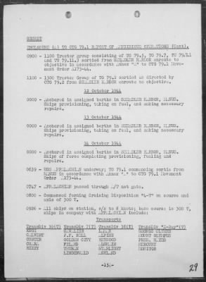 Thumbnail for COM PHIB GR 3 > Rep of Participation in Amphibious Ops the Capture of Leyte Is, Philippines, 9/15/44-10/23/44