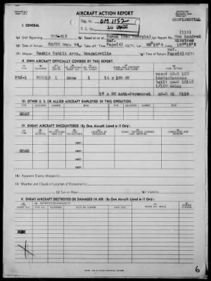 Thumbnail for VMB-413 > ACA Form Reps #117 & #119 - Rep of Heckling Missions Against the Kahili Area, Bougainville, 9/21-23/44