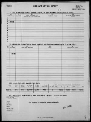 Thumbnail for VMB-413 > ACA Form Reps #117 & #119 - Rep of Heckling Missions Against the Kahili Area, Bougainville, 9/21-23/44